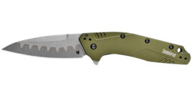 KERSHAW DIVIDEND COMPOSITE OLIVE 3"