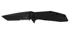 KERSHAW BRAWLER SERRATED 3" BLK/OX