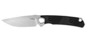 KERSHAW STEPPE 3.55" PLN D2 BLK/SLV