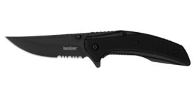 KERSHAW OUTRIGHT BLK SERR 3" BLK/PVD