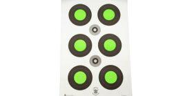 ACTION TGT TRIDENT BLSEYE GRN 100PK