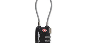 BULLDOG TSA LOCK W/STL CABLE NON-CA