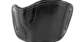 BULLDOG MOLDED LEATHER BLK RH MED