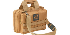 BULLDOG DLX 2 PISTOL RANGE BAG TAN