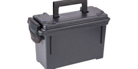 PLANO AMMO BOX NO GASKET BLK 6PK