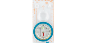 UST DELUXE MAP COMPASS BLUE
