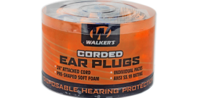 WALKER'S FOAM EAR CRDED PLUGS 50PK