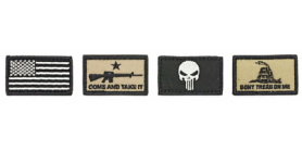 WALKER'S PATRIOT PATCH KIT COME/TAKE